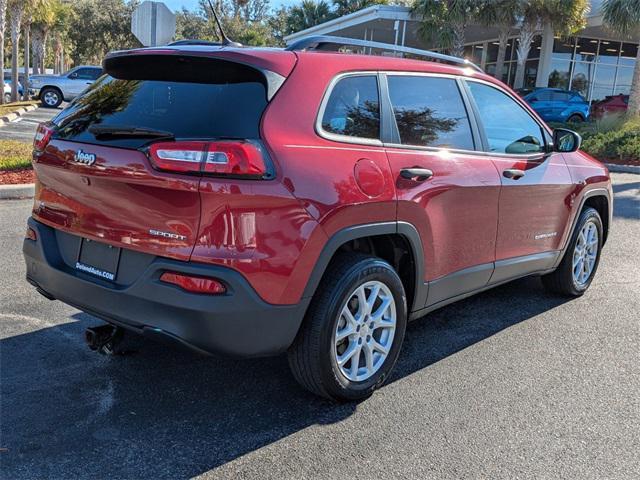 used 2017 Jeep Cherokee car, priced at $16,500