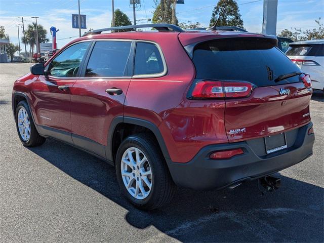 used 2017 Jeep Cherokee car, priced at $16,500