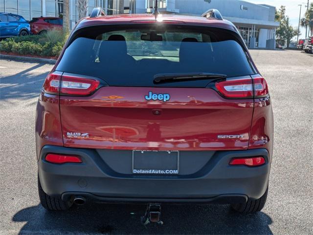 used 2017 Jeep Cherokee car, priced at $16,500