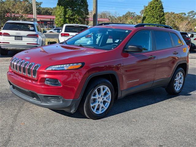 used 2017 Jeep Cherokee car, priced at $16,500