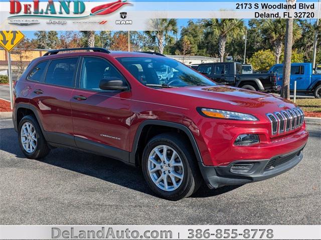 used 2017 Jeep Cherokee car, priced at $16,950