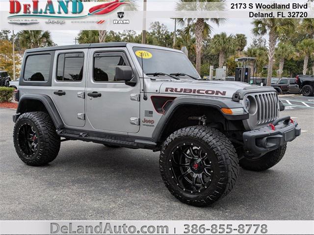 used 2018 Jeep Wrangler Unlimited car, priced at $33,000