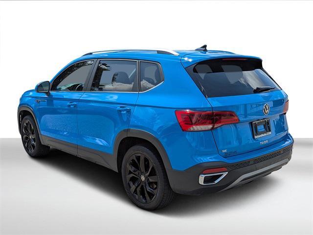 used 2022 Volkswagen Taos car, priced at $18,500