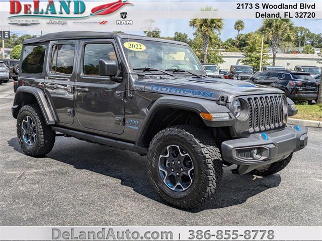 used 2022 Jeep Wrangler Unlimited car, priced at $43,500