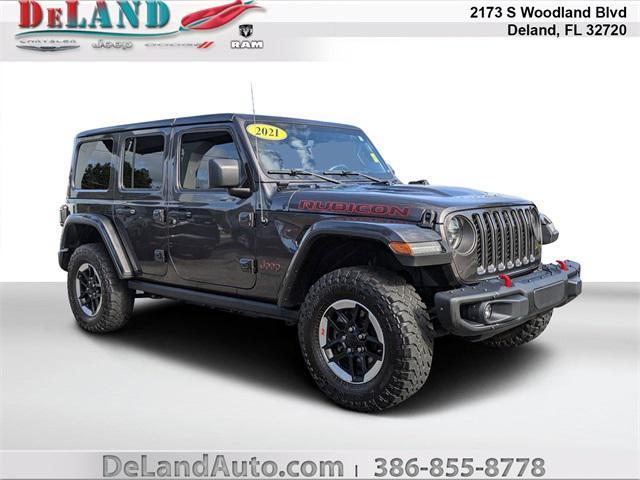 used 2021 Jeep Wrangler Unlimited car, priced at $42,000