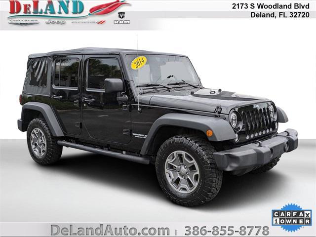 used 2014 Jeep Wrangler Unlimited car, priced at $26,000