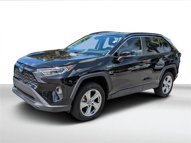 used 2021 Toyota RAV4 Hybrid car, priced at $29,500