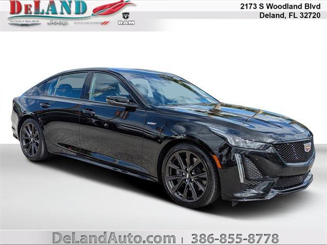 used 2022 Cadillac CT5-V car, priced at $44,500