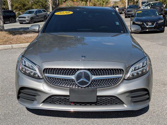 used 2020 Mercedes-Benz C-Class car, priced at $25,500