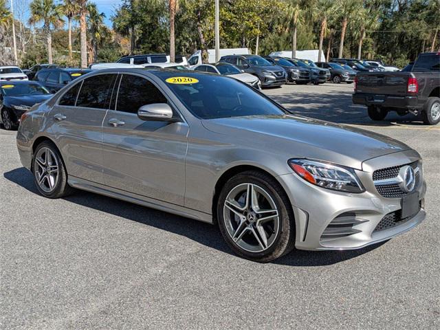 used 2020 Mercedes-Benz C-Class car, priced at $25,500