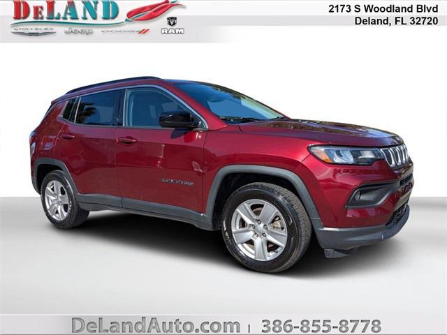 used 2022 Jeep Compass car, priced at $17,950