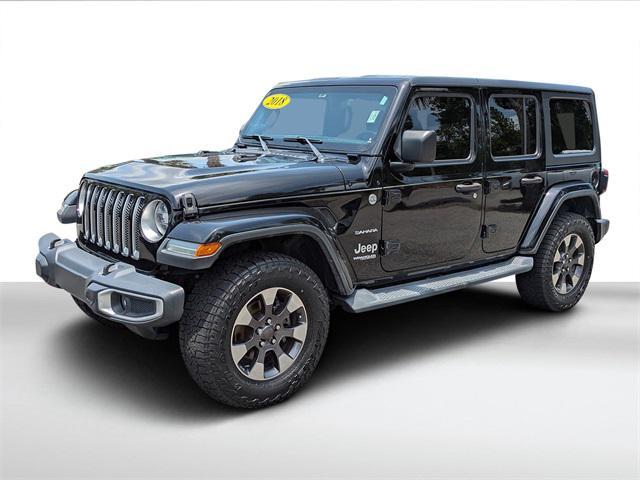used 2018 Jeep Wrangler Unlimited car, priced at $22,292
