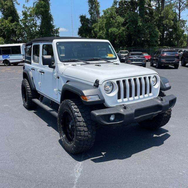 used 2021 Jeep Wrangler Unlimited car, priced at $36,658