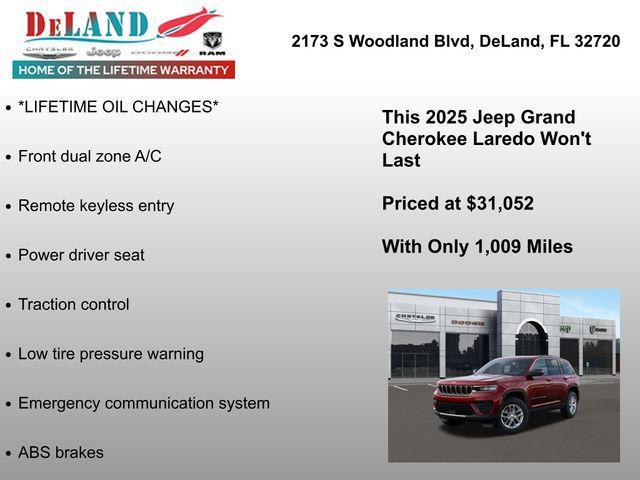 new 2025 Jeep Grand Cherokee car, priced at $31,052