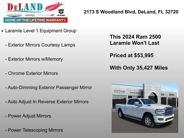 used 2024 Ram 2500 car, priced at $53,995