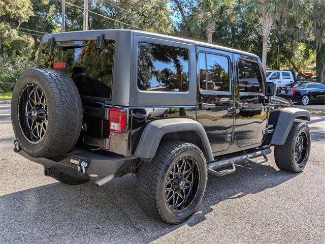 used 2017 Jeep Wrangler Unlimited car, priced at $23,000