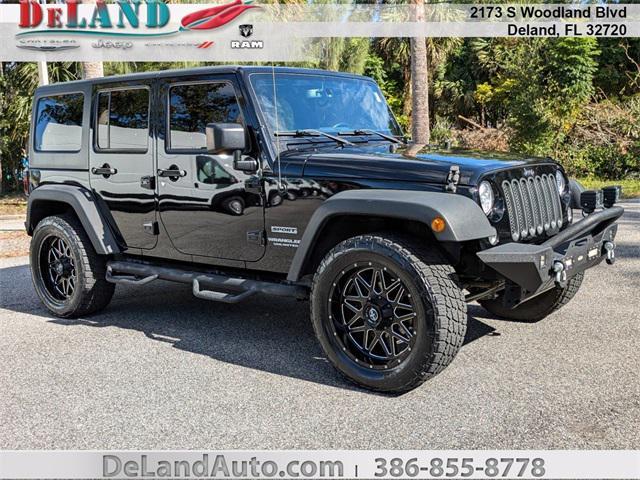 used 2017 Jeep Wrangler Unlimited car, priced at $23,000