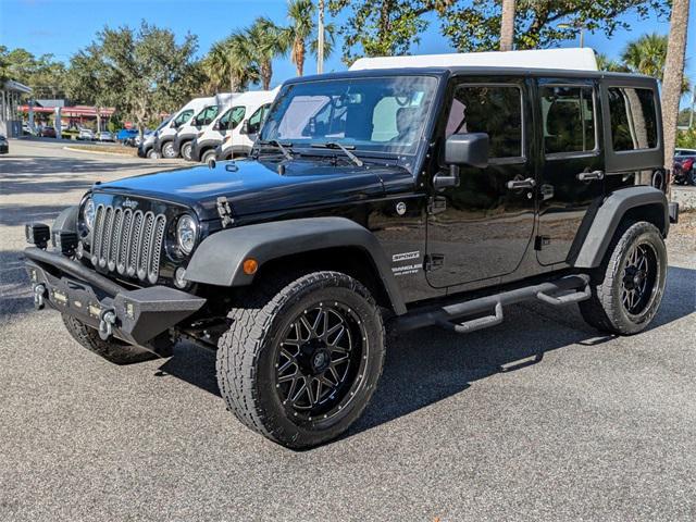 used 2017 Jeep Wrangler Unlimited car, priced at $23,000