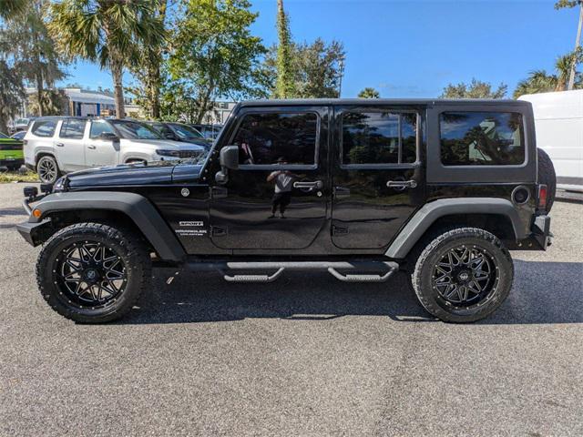 used 2017 Jeep Wrangler Unlimited car, priced at $23,000