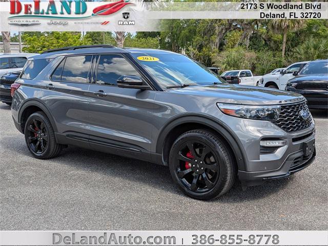 used 2021 Ford Explorer car, priced at $39,500