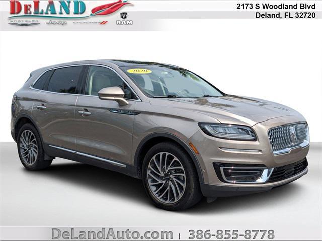 used 2020 Lincoln Nautilus car, priced at $23,499