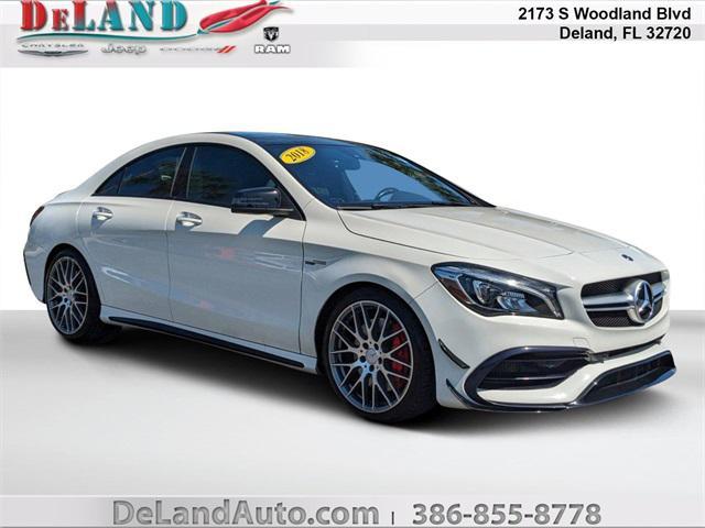 used 2018 Mercedes-Benz AMG CLA 45 car, priced at $30,986