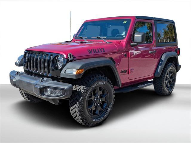 used 2022 Jeep Wrangler car, priced at $29,124