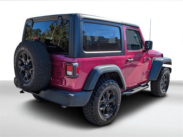 used 2022 Jeep Wrangler car, priced at $29,124