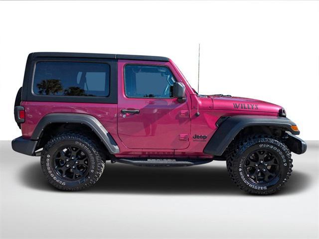 used 2022 Jeep Wrangler car, priced at $29,124