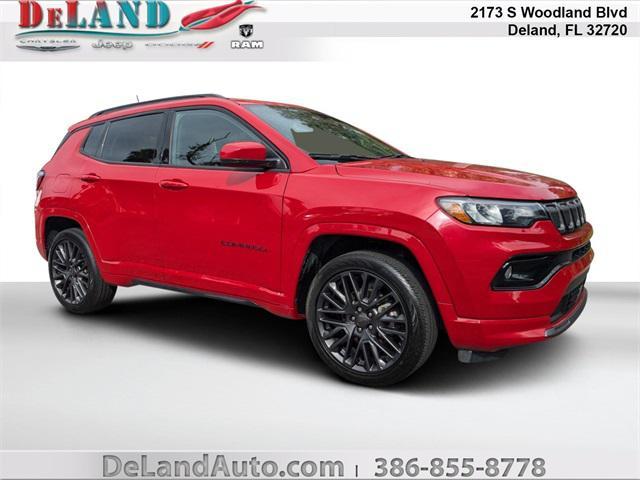 used 2022 Jeep Compass car, priced at $22,499