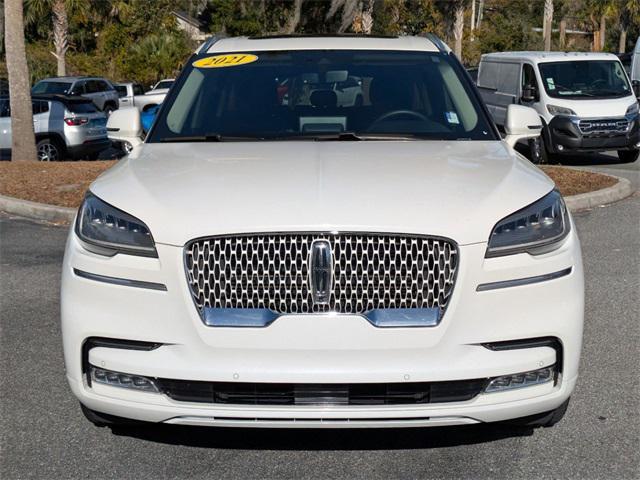 used 2021 Lincoln Aviator car, priced at $28,610