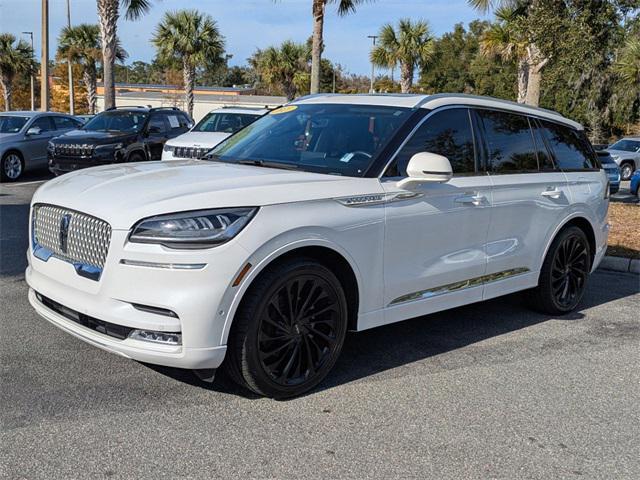 used 2021 Lincoln Aviator car, priced at $28,610