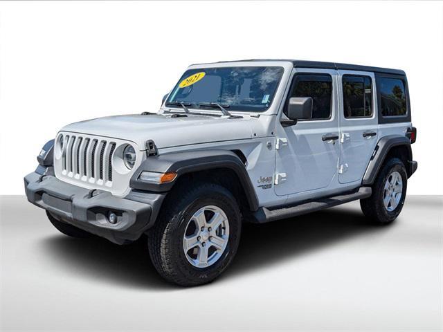 used 2021 Jeep Wrangler Unlimited car, priced at $30,500