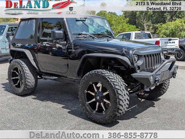 used 2015 Jeep Wrangler car, priced at $17,950