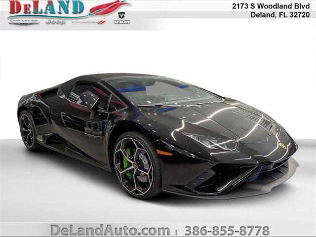 used 2022 Lamborghini Huracan EVO car, priced at $294,950