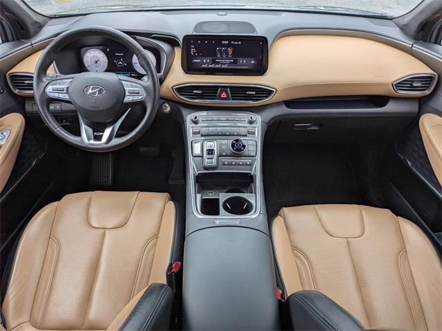 used 2021 Hyundai Santa Fe car, priced at $27,950