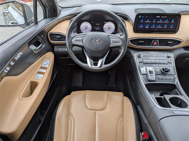 used 2021 Hyundai Santa Fe car, priced at $27,950