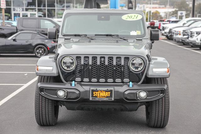 used 2021 Jeep Wrangler Unlimited 4xe car, priced at $32,788