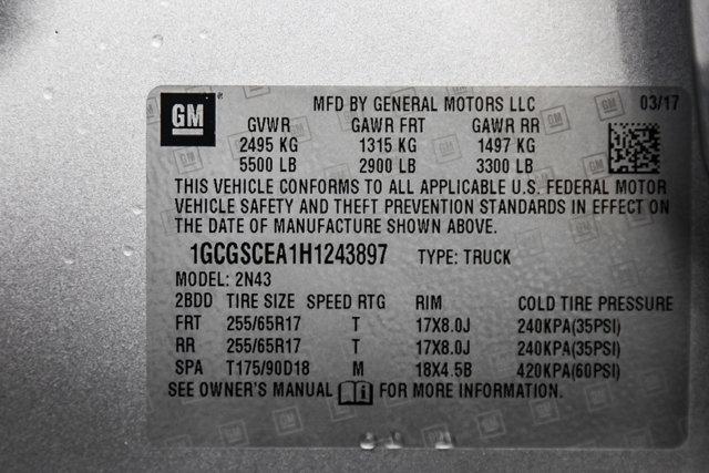 used 2017 Chevrolet Colorado car, priced at $20,000