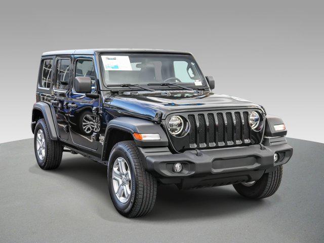 used 2021 Jeep Wrangler Unlimited car, priced at $27,500
