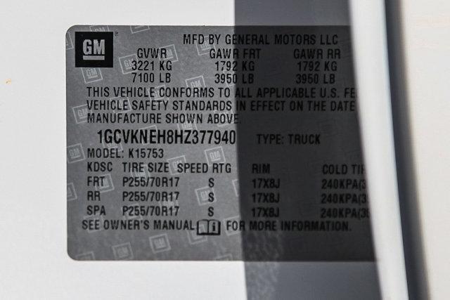 used 2017 Chevrolet Silverado 1500 car, priced at $25,000