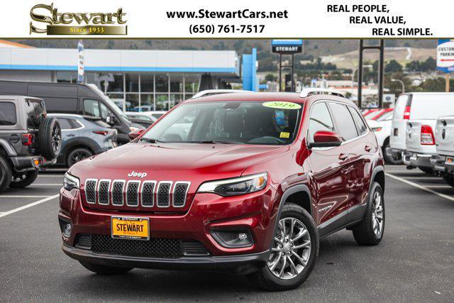 used 2019 Jeep Cherokee car, priced at $14,599