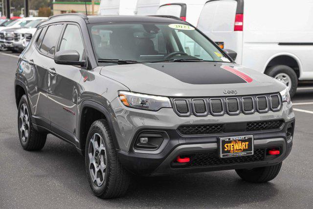 used 2022 Jeep Compass car, priced at $24,999