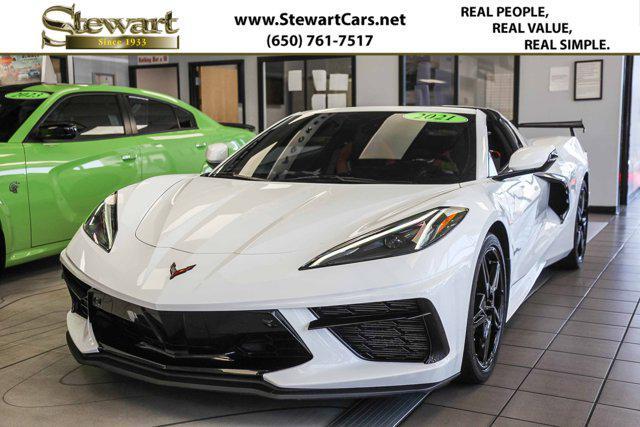 used 2021 Chevrolet Corvette car, priced at $69,999