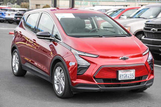 used 2022 Chevrolet Bolt EV car, priced at $22,499