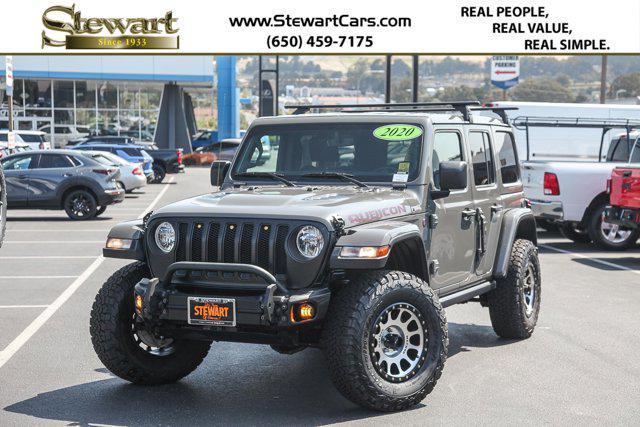 used 2020 Jeep Wrangler Unlimited car, priced at $35,388