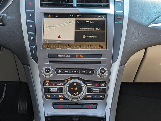 used 2017 Lincoln MKZ car, priced at $15,514