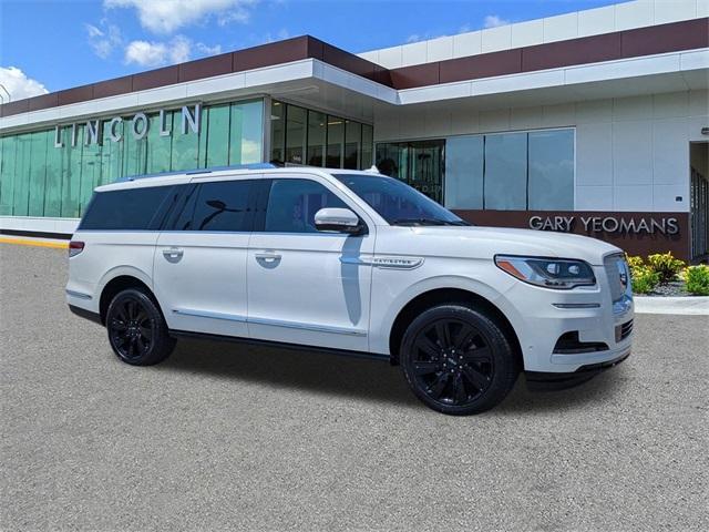 used 2023 Lincoln Navigator L car, priced at $54,379