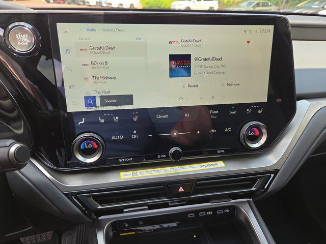 new 2025 Lexus TX 350 car, priced at $65,050