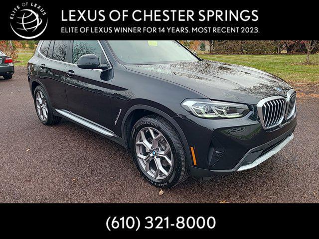 used 2022 BMW X3 car, priced at $37,982